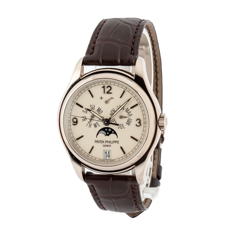 Patek Philippe Complications Annual Calendar White Gold