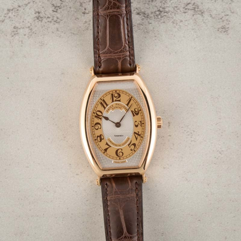 Patek Philippe Nautilus Brown 7118/1200R-010 Rose Gold Watch, Used, Womens | Bob's Watches