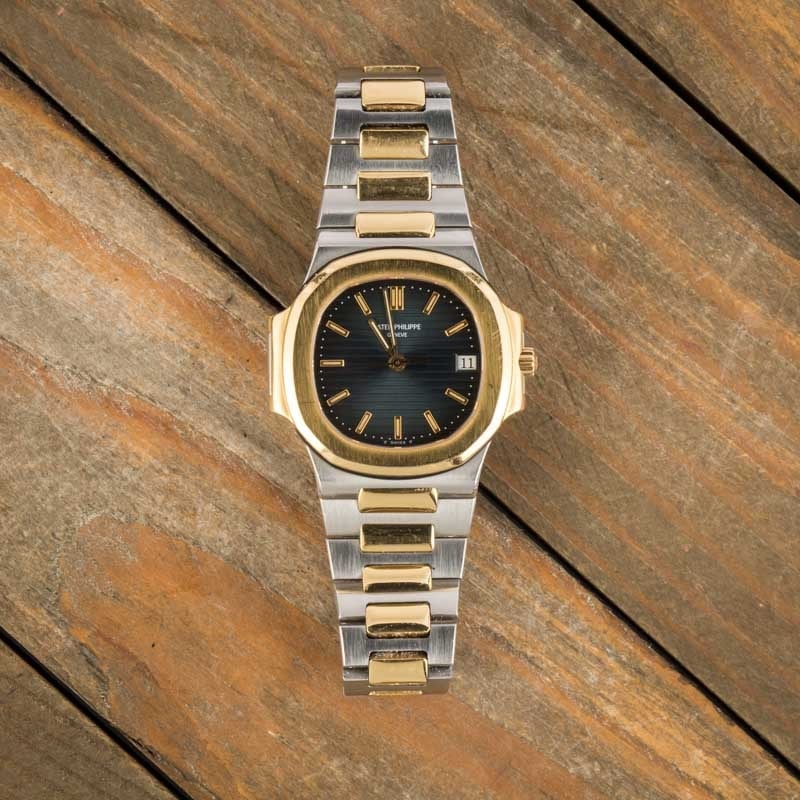 Patek Phillipe Nautilus Yellow Gold & Stainless Steel