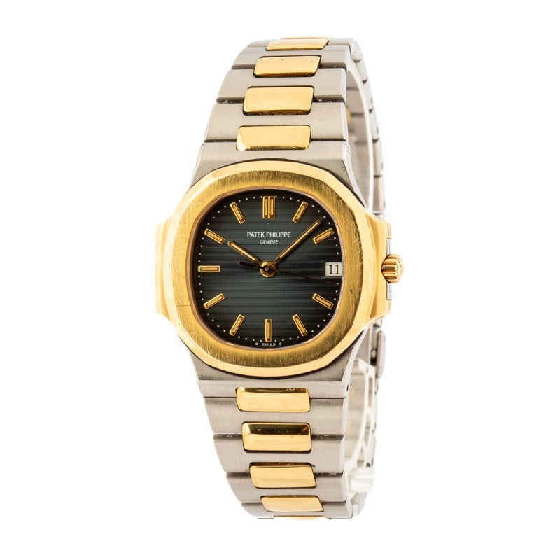 Patek Phillipe Nautilus Yellow Gold & Stainless Steel