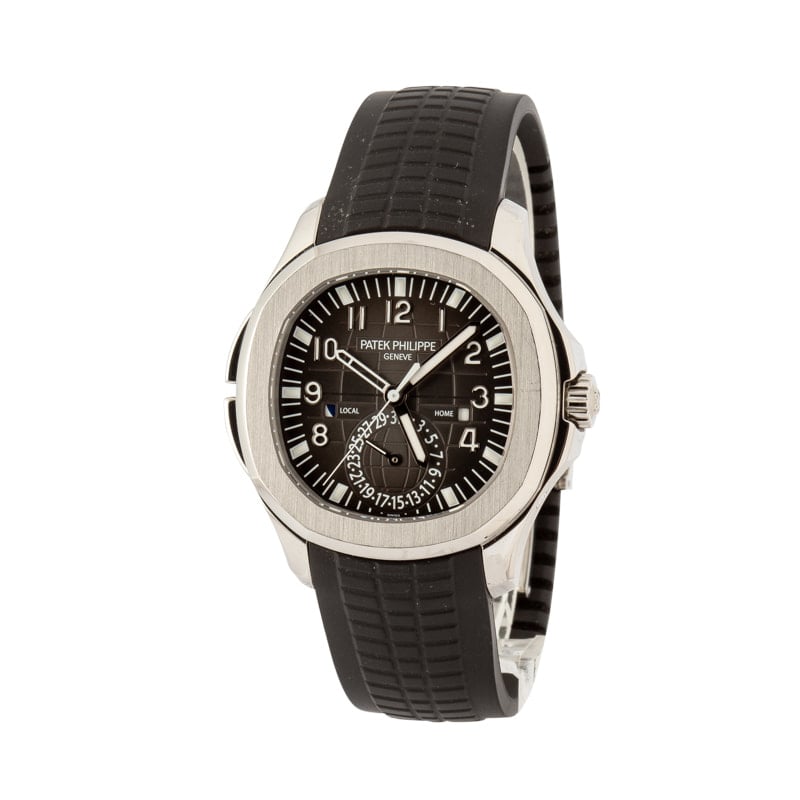 Patek Philippe Aquanaut Travel Time Stainless Steel