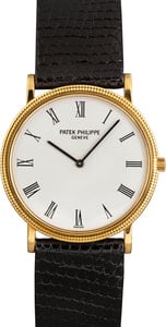 Patek Philippe Calatrava 3520D 18k Yellow Gold