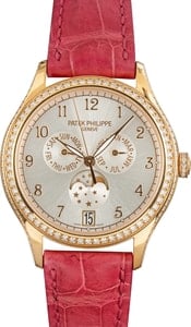 Patek Philippe Complications 18k Rose Gold Diamond Bezel