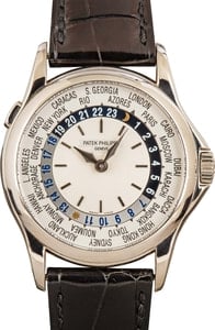 Patek Philippe Complications World Time 18k White Gold