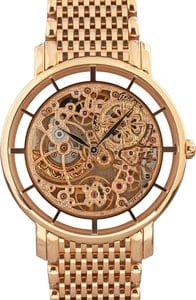 Patek Philippe Complications Rose Gold Skeleton Watch