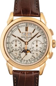 Patek Philippe Grand Complications Perpetual Calender Chronogragh Silver Dial