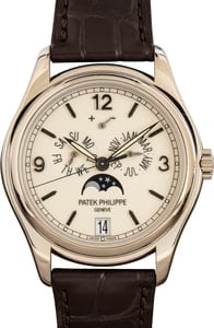 Patek Philippe Complications Annual Calendar White Gold