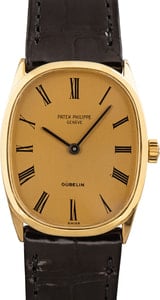 Patek Philippe Golden Ellipse Ref 3546 Yellow Gold