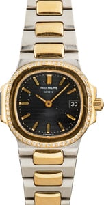 Patek Philippe Nautilus Stainless Steel & Yellow Gold