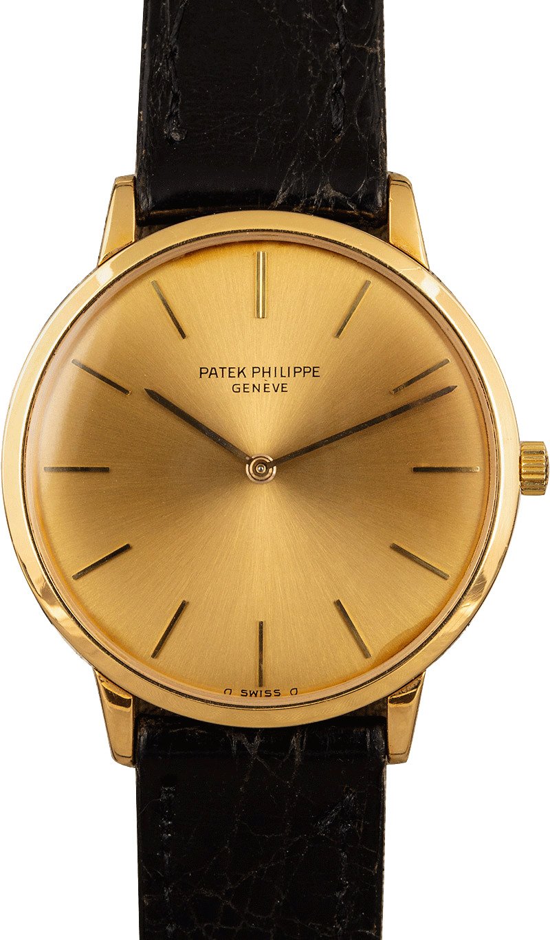 Buy Used Patek Philippe Calatrava 3668 | Bob's Watches - Sku: 143916