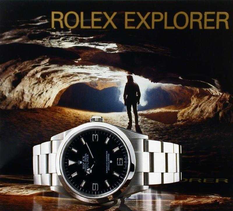 rolex explorer timeline