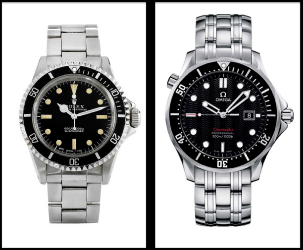 rolex omega watches