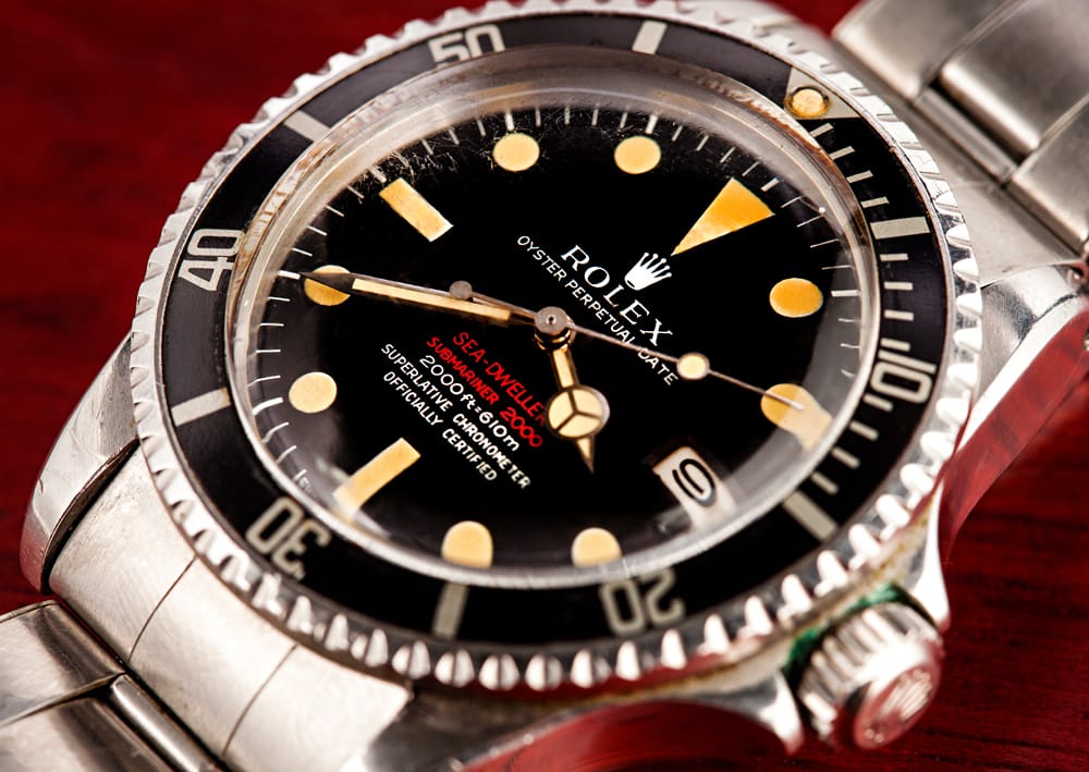 rolex sea dweller red review