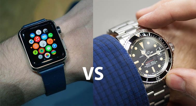 apple watch and rolex