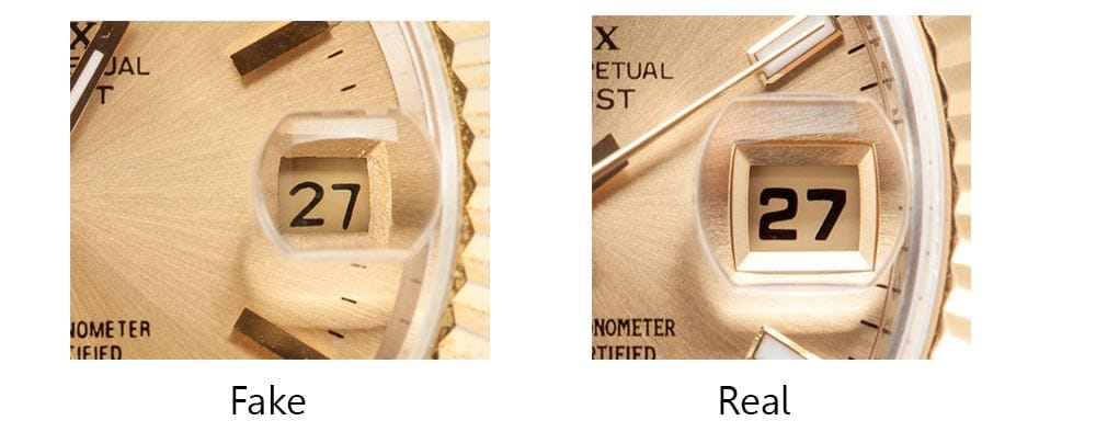 how to check if the rolex is real