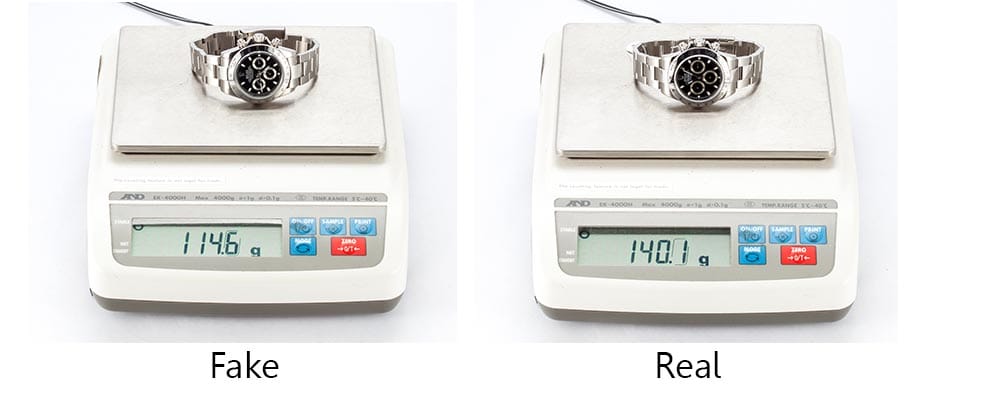 how much does a rolex watch weigh