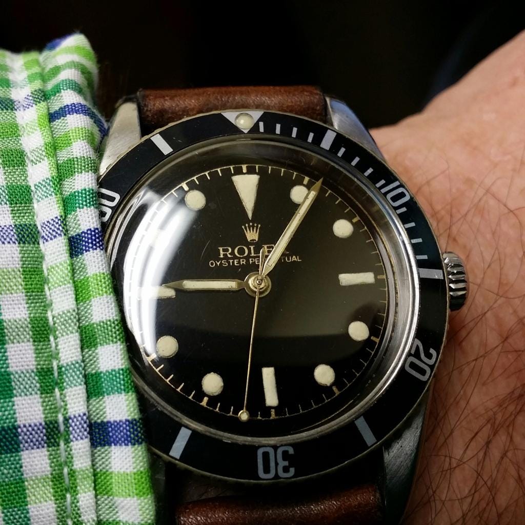 The Submariner 6205 Rolex Watches