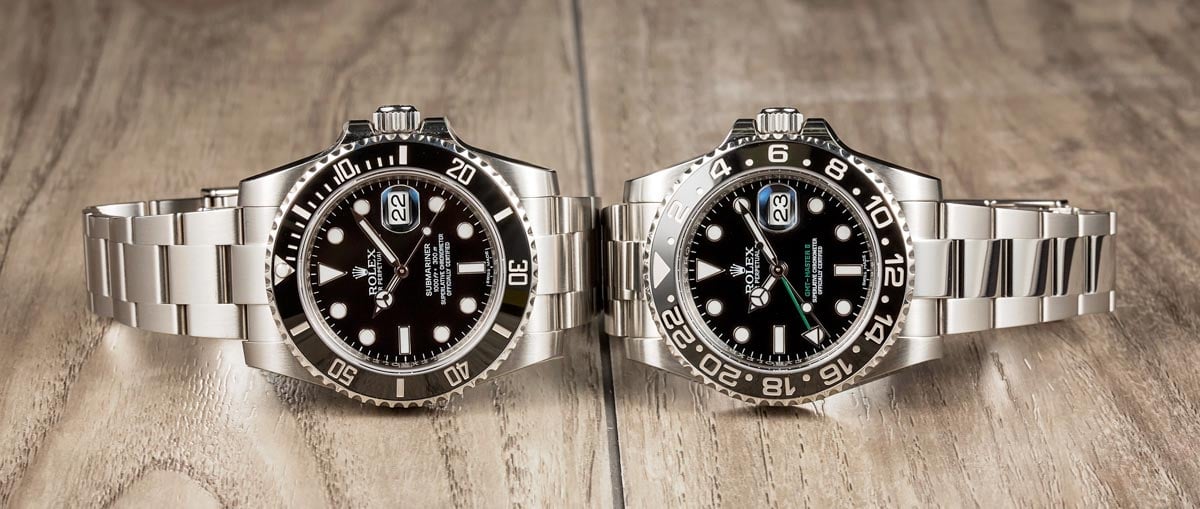 difference between gmt master and submariner