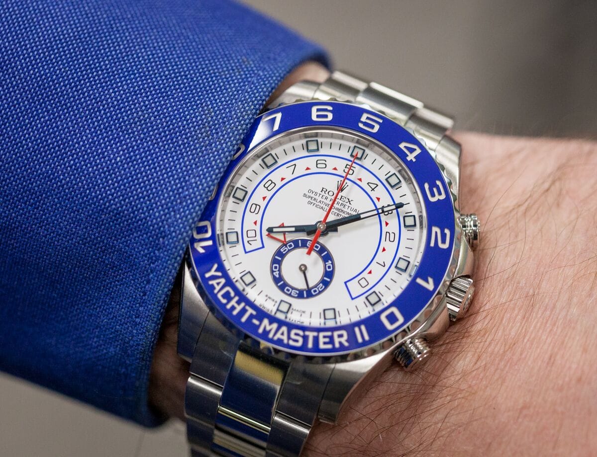 how much is a rolex yacht master ii