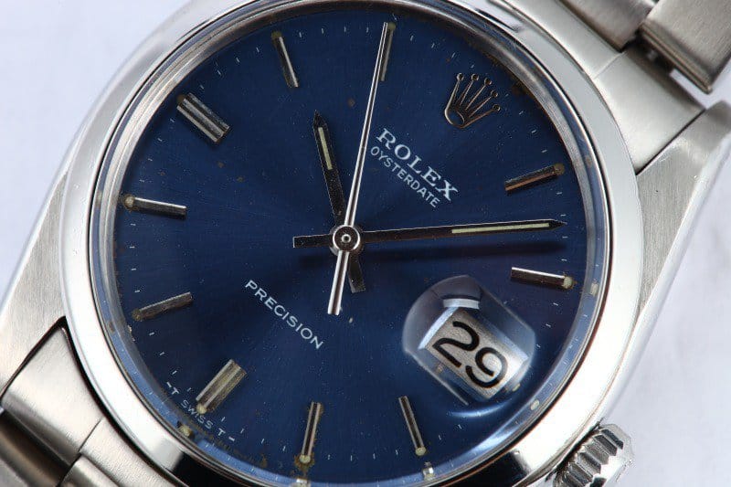 rolex 6694 blue dial