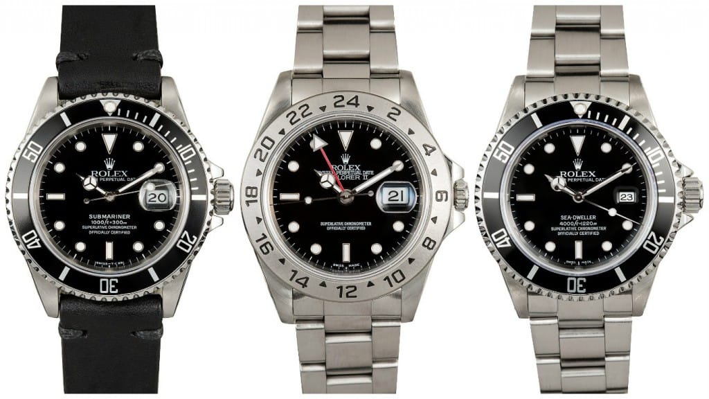 rolex waterroof watch to 1000 feet preowned