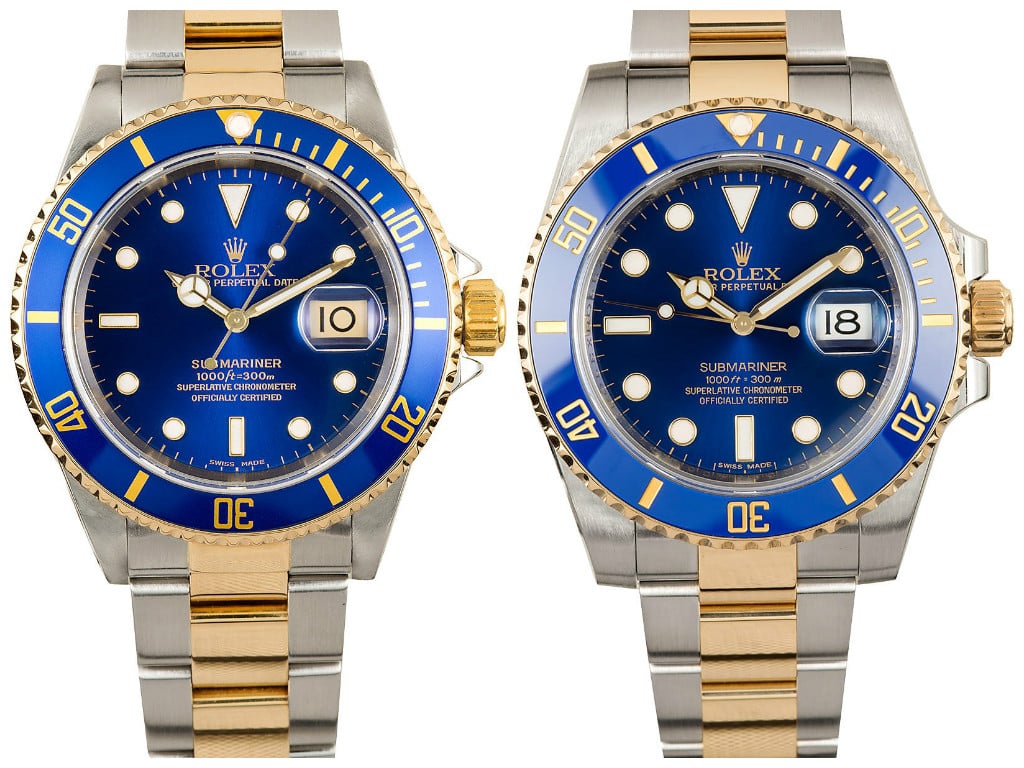 Rolex Submariner Date Bluesy Two-Tone Blue Dial