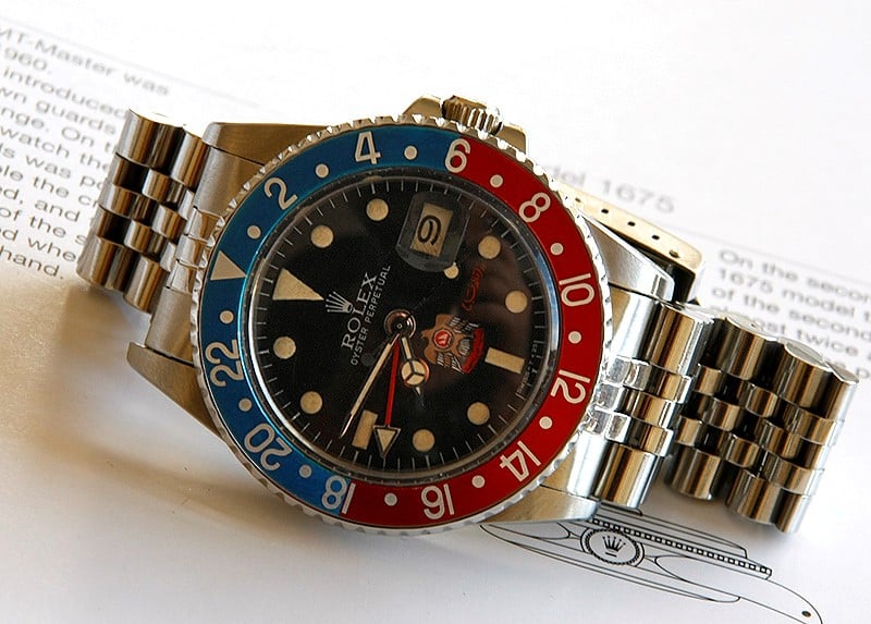 vintage gmt 1675 uae watch from bob's watches private vault