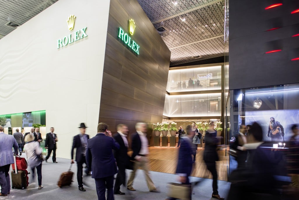 Rolex Pavilion at Baselworld 2015 (Image Courtesy of Baselworld)