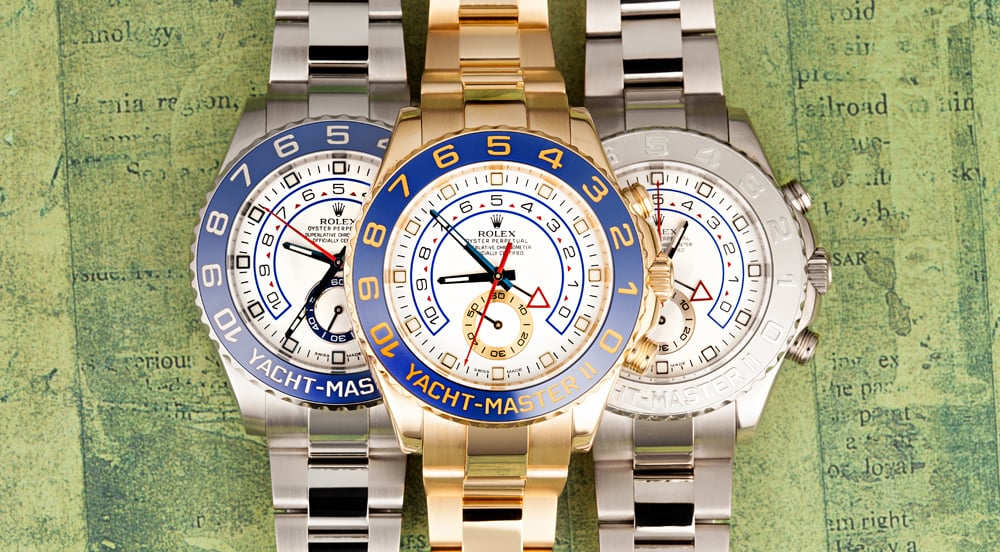 rolex yachtmaster ii gold