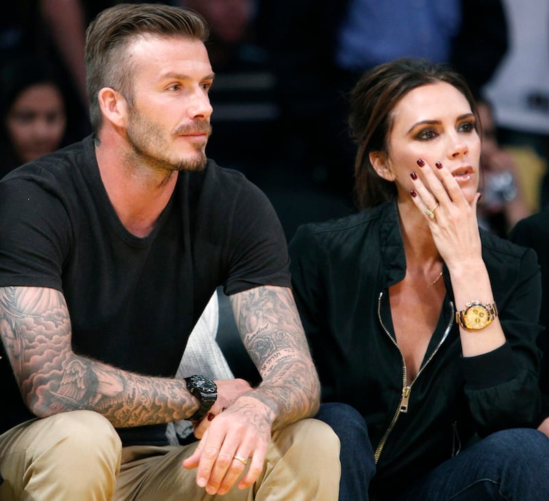 Victoria and David Beckham's Watches 