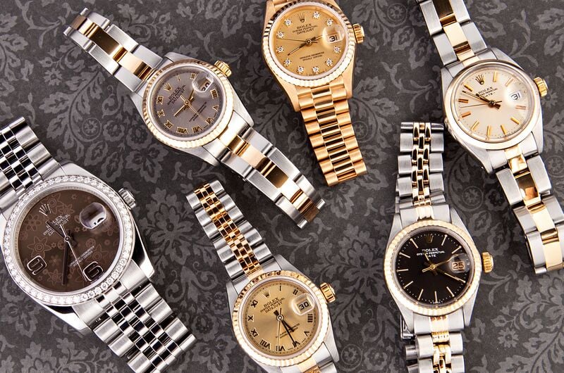 rolex datejust collection
