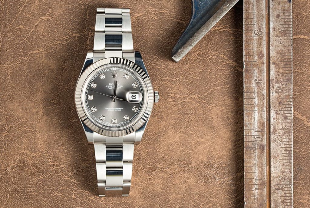 Rolex datejust on sale diamond dot dial