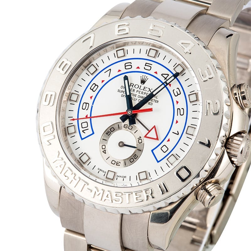 White gold and platinum Rolex Yacht-Master II ref. 16689