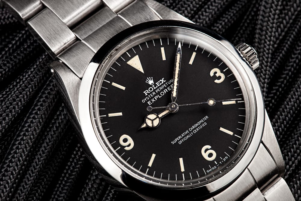 4 Rolex Explorer References, 57 years 