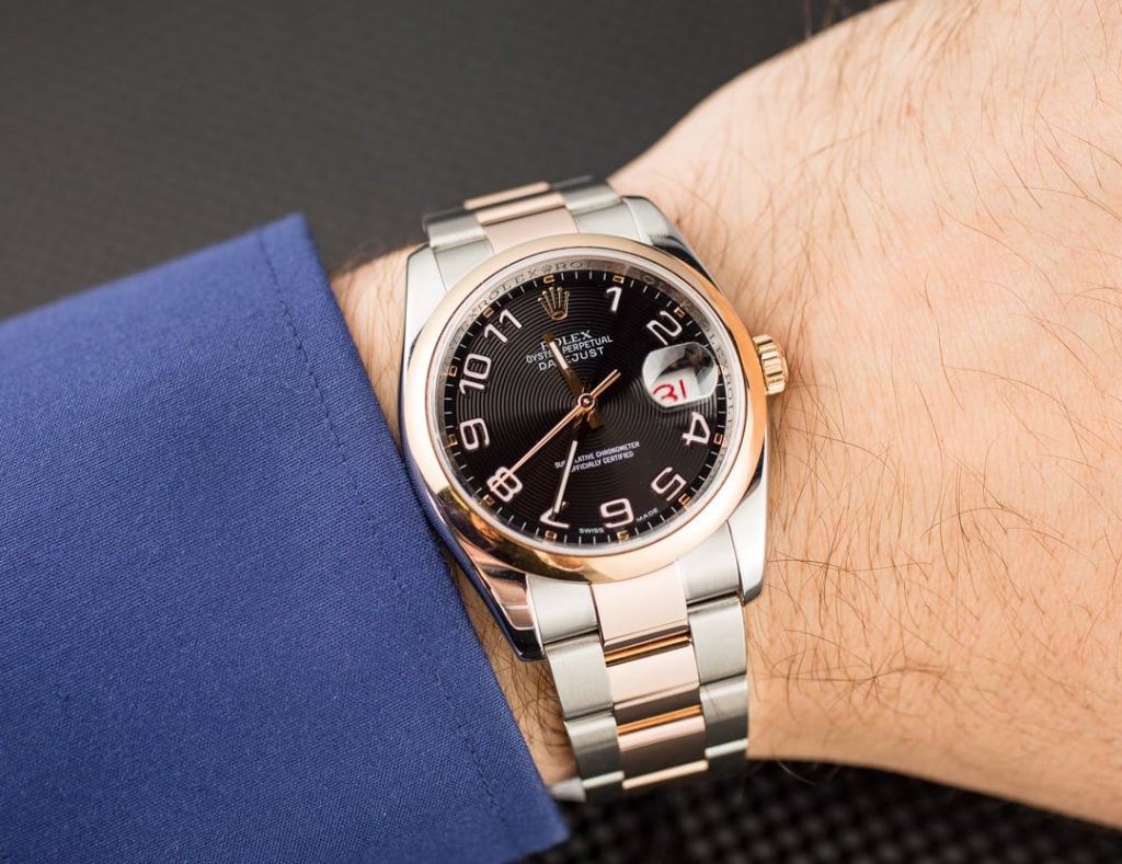 datejust concentric dial