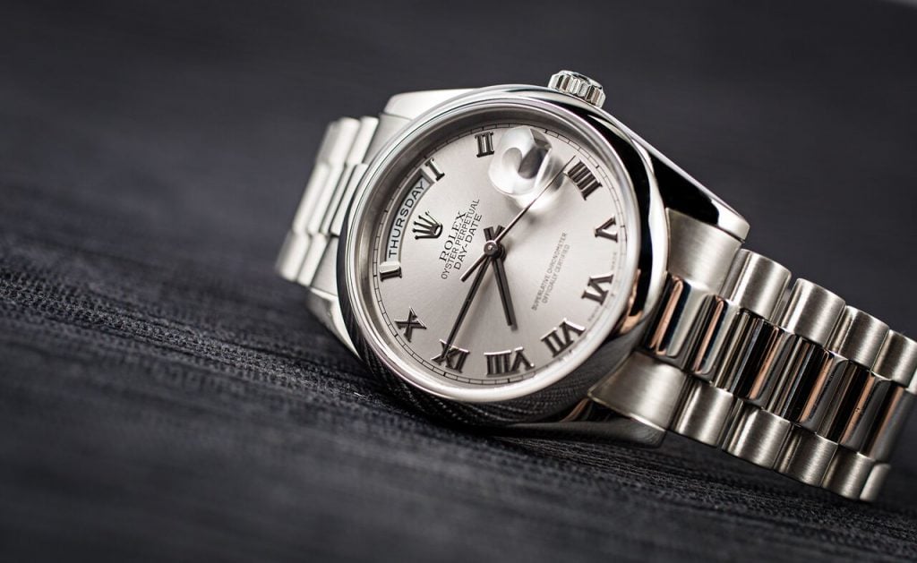 rolex oyster perpetual datejust presidential