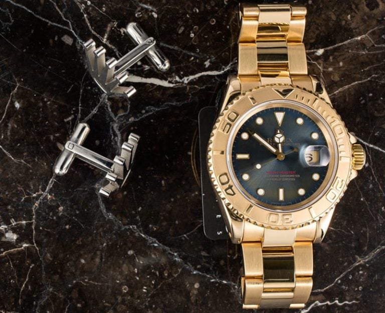 rolex yachtmaster medium gold