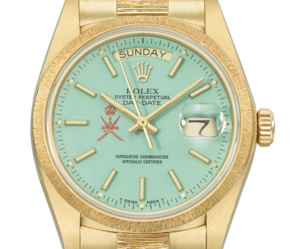 A very special Yellow Gold Day-Date with the Saudi dial