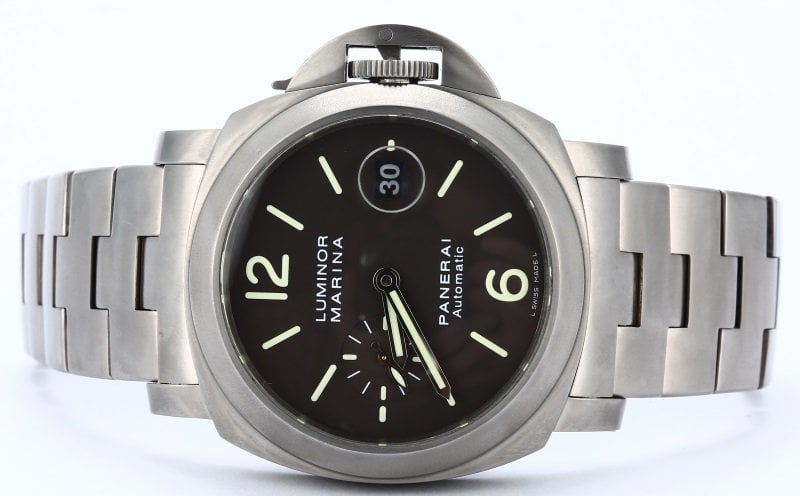 A Look At The Titanium Panerai Luminor Marina Bob s Watches