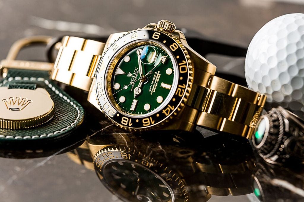 Green Gold Rolex GMT Master 1024x682 
