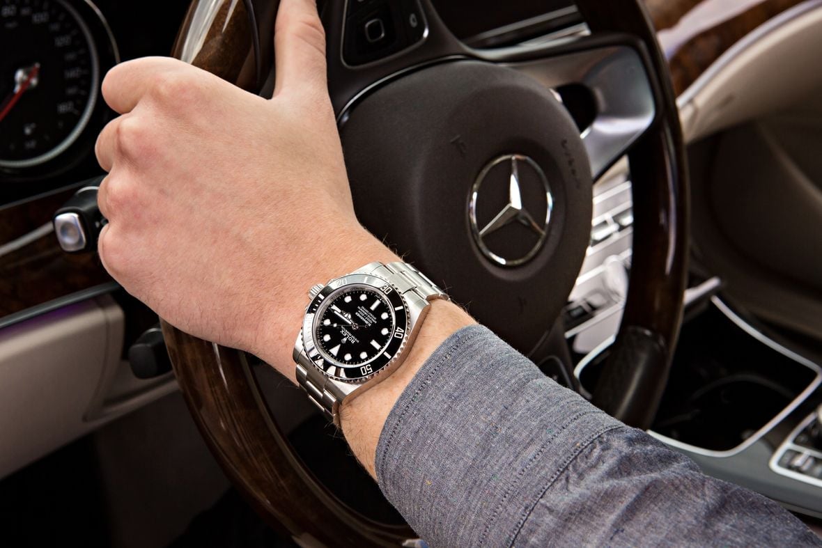 Here The We Believe Rolex Chose Mercedes Hour Markers