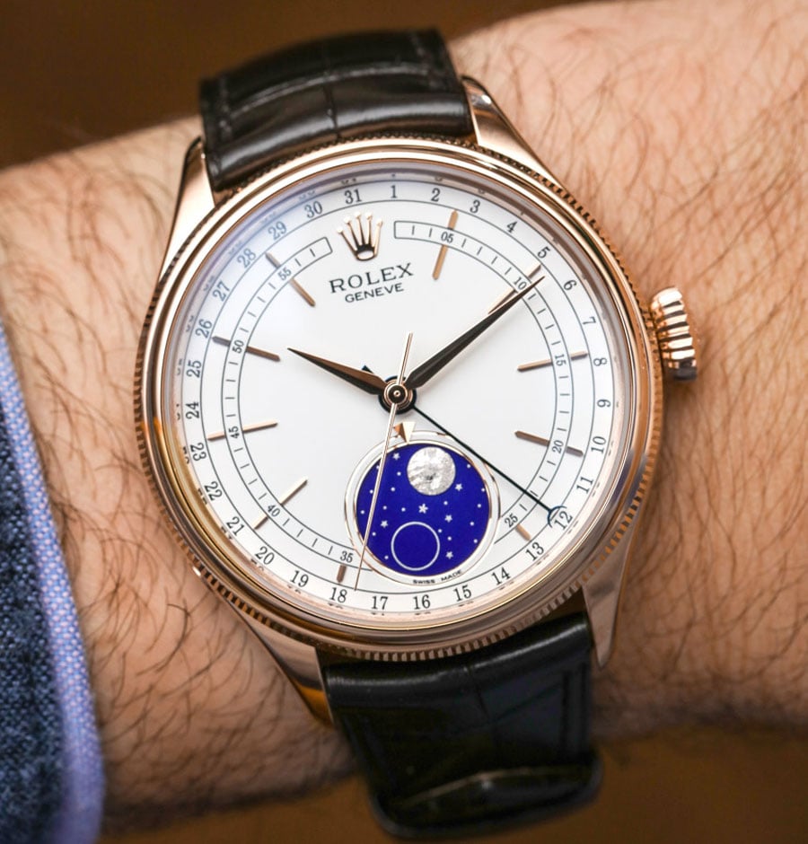 The New Rolex Cellini Moonphase with a Touch Of Meteorite Bob's Watches