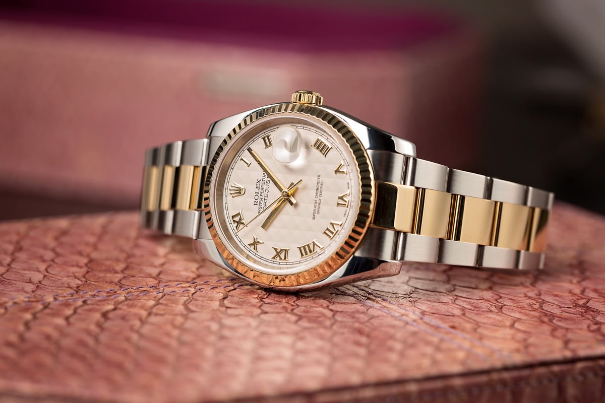 The Date and Time On a Rolex Datejust 
