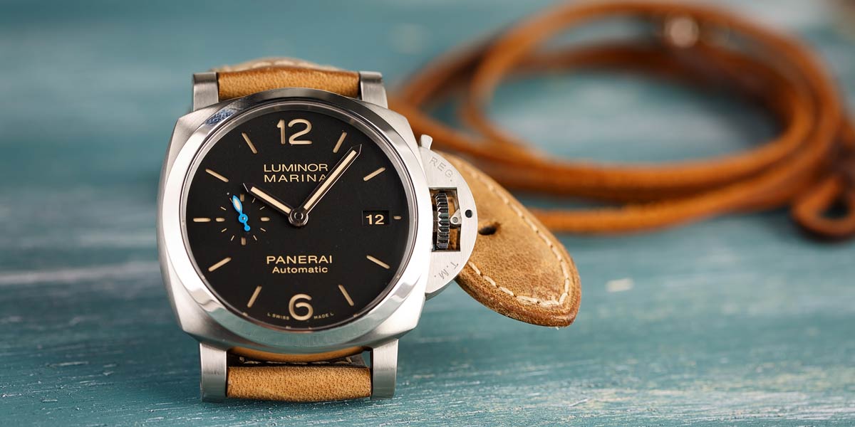 Panerai Luminor Marina 44mm Men's Watch PAM01025 - Diamond Exchange USA