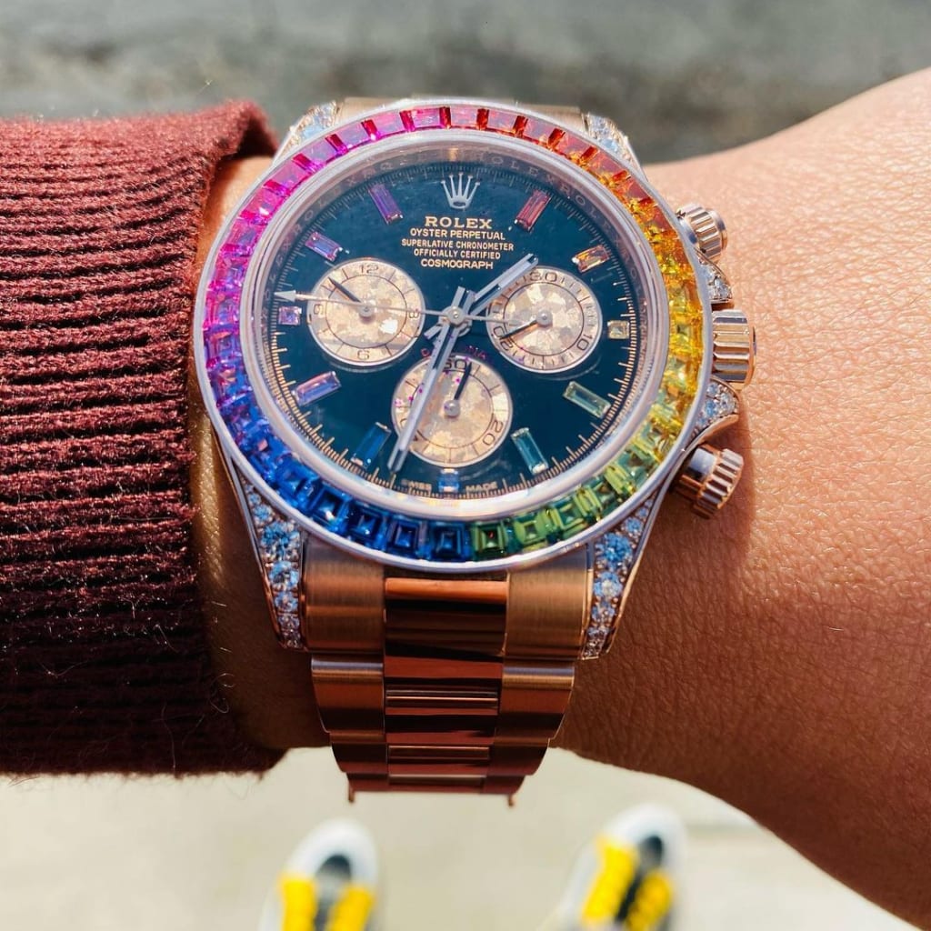 Rolex Daytona Rainbow Prototype Could Sell for 3.5 Million