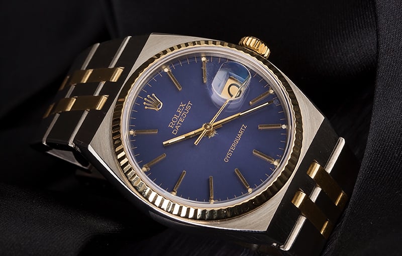 Bob's Watches has the best selection of The Rolex Oysterquartz Datejust 17013 available now