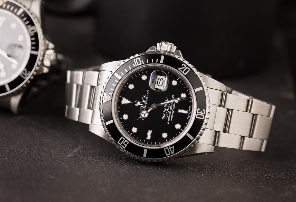 The Rolex Submariner with a rotatable bezel