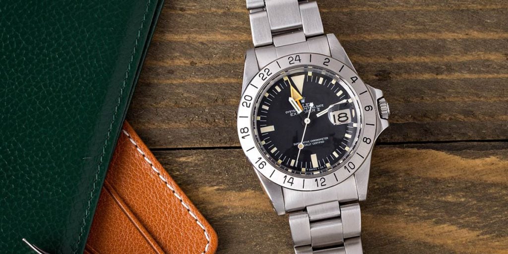 The GMT Master and The Explorer II both feature easily readable military hour markers
