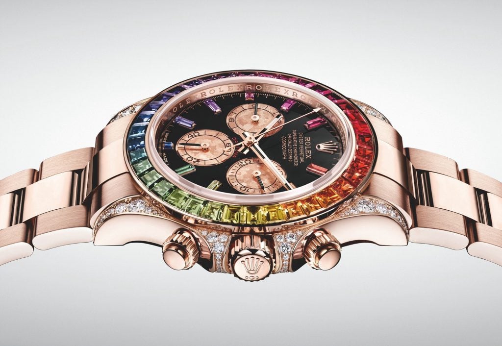 The Rainbow Daytona is my pick for coolest watch in the world