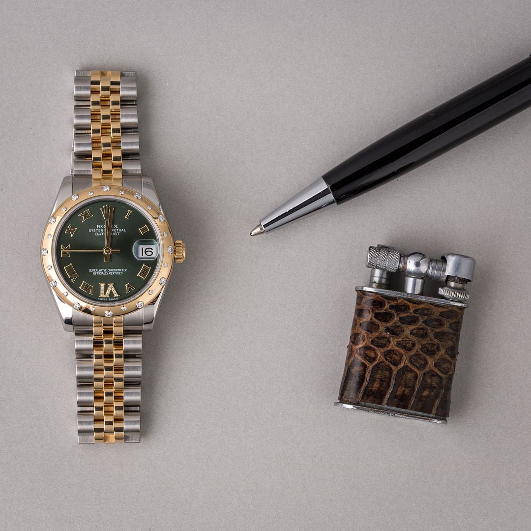 datejust olive green